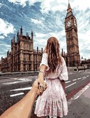 Следуй за мной Лондон ( Premium ) 40х50 см