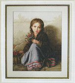 Набір для вишивання гобеленом Портрет дівчинки 20,5 х30 см (гобелен) Luca-S ( Молдова ) G513