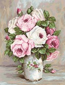Набір для вишивання гобеленом Змішані троянди (гобелен) 20 х 26 см