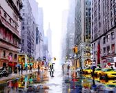 Картина по номерам Зима у Нью-Йорку, 40х50 см