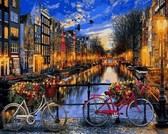 Картина по номерам Вечірній Амстердам, 40х50см