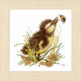  Duckling and bumblebee    14x14