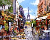 Картина по номерам Весняний Париж 40 х 50 см