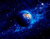 Картина по номерам Земля із космосу 40х50 см