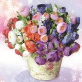 Алмазная вышивка на подрамнике Вдохновения для тебя 30х30 см, ( на подрамнике ) круглые камни, полная