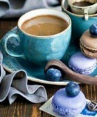 Алмазная вышивка на подрамнике Кофе в удовольствие 40x50 см, (на подрамнике) круглые камни, полная