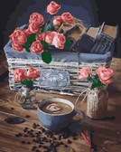 Картина по номерам Вінтажні троянди, 40х50см ArtStory ( Україна ) AS0977