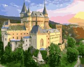 Картина по номерам Замок у Словаччині, 40х50см
