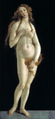Алмазна вишивка Венера. Художник Sandro Botticelli 85х40 см, квадратне каміння, повна