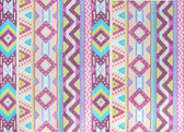 Набір для вишивання хрестиком Килимок. Рожеві візерунки 65x93 см (часткова зашивка)