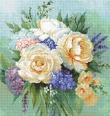 Набір для вишивання гобеленом Букет квітів 39х32 см ( гобелен ) Luca-S ( Молдова ) G600