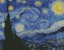 Алмазна вишивка на підрамнику Зоряна ніч. Вінсент Ван Гог, 40 х 50 см (на підрамнику) круглі камені Ideyka ( Ідейка ) алмазна вишивка AMO7007