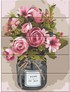 Картина по номерам Чайні троянди, 30 х 40 см (дерев'яна основа) ArtStory ( на дереві ) ASW156