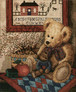Набір для вишивання хрестиком Улюблений ведмедик 46 х 34 см (повна зашивка) Classic Design ( Німеччина ) 4513