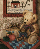 Набір для вишивання хрестиком Улюблений ведмедик 46 х 34 см (повна зашивка)