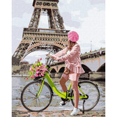 Картина по номерам Прогулянка Парижем 40х50 см