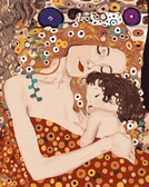 Картина по номерам Мати та дитина ©Густав Клімт 40х50 см