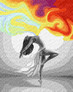Картина по номерам Чуттєвий танець 40х50 см Ideyka ( Ідейка ) KHO4849