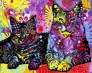 Картина по номерам Квіткові коти 40 х 50 см Babylon Turbo ( Бебілон ) VP1437