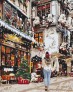 Картина по номерам Гуляючи новорічними вуличками  40 х 50 см Ideyka ( Ідейка ) KHO3582