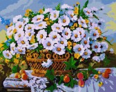 Картина по номерам Літні квіти 40 х 50 см