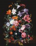 Картина по номерам Ваза з квітами та ягодами 40 х 50 см Ideyka ( Ідейка ) KHO3208