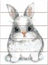 Картина по номерам Кролик 30 х 40 см (дерев'яна основа) ArtStory ( на дереві ) ASW221