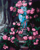 Картина по номерам Дивовижні троянди 40 х 50 см